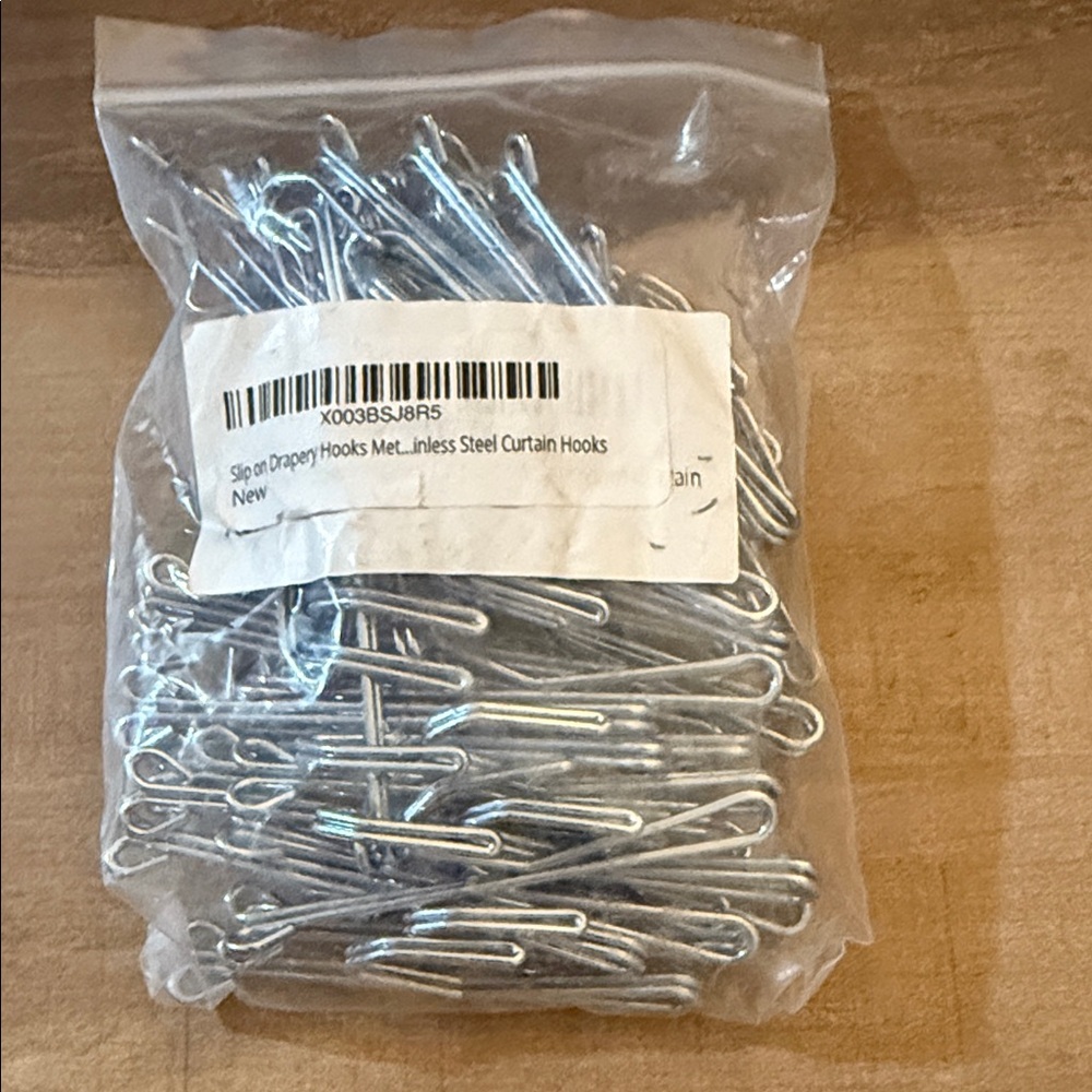 Stainless Steel Curtain Hooks